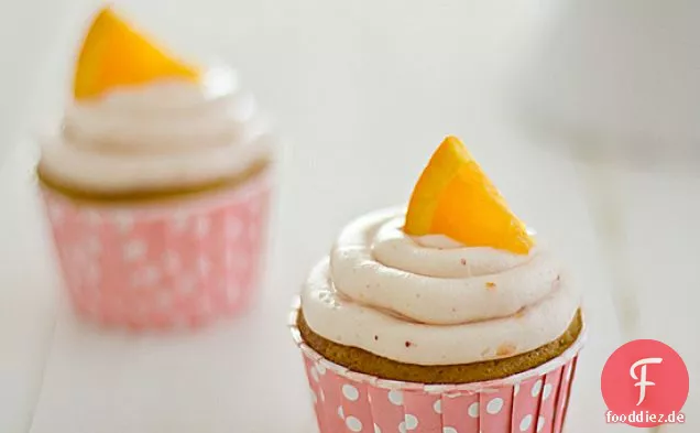 Strawberry Mimosa Cupcakes
