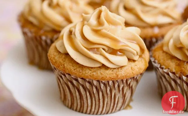 Triple Butterscotch Cupcakes