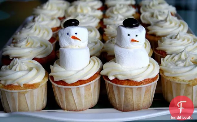 Meyer Lemon Cranberry Cupcakes