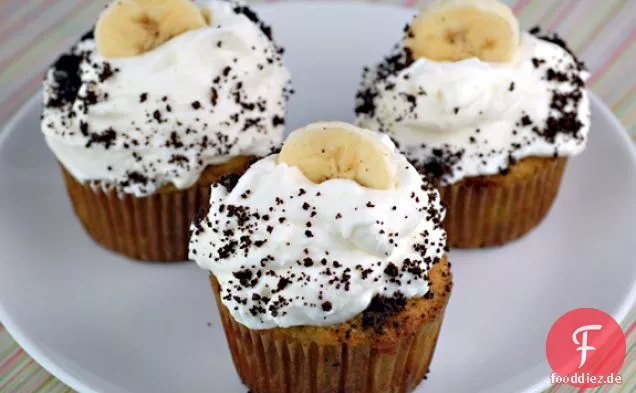 Banana Cream Pie Cupcakes