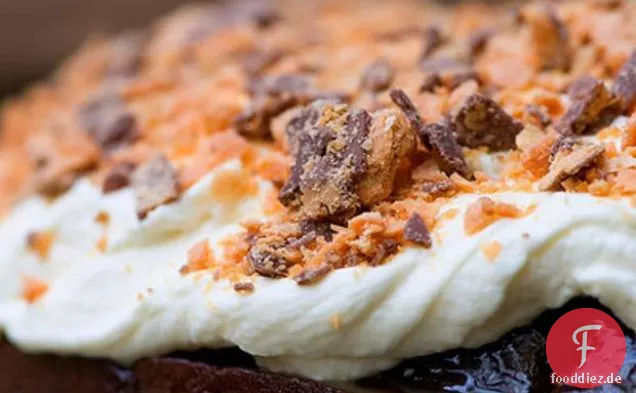 Devil's Food Butterfinger Cake