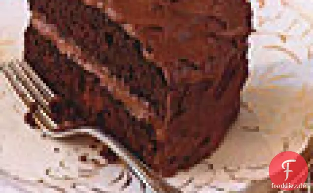 Devil's Food Cake With Creamy Chocolate Frosting