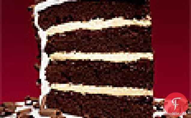 Devil's Food Cake with Peppermint Frosting