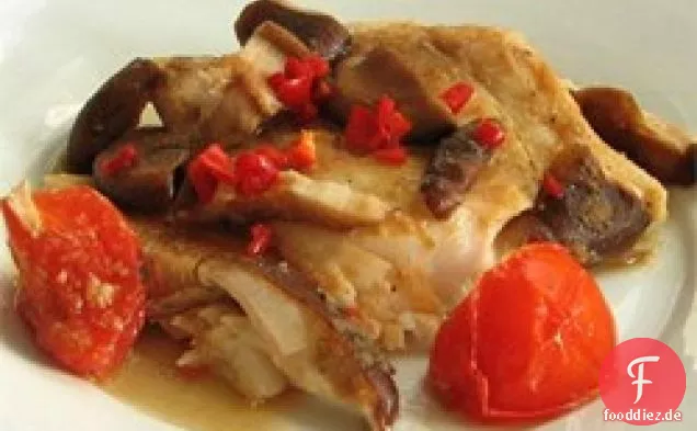 Florns 'chinesischer gedämpfter Fisch
