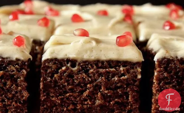 Orange Gingerbread With Cream Cheese Frosting