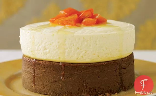 Gingerbread with Quark Cheesecake