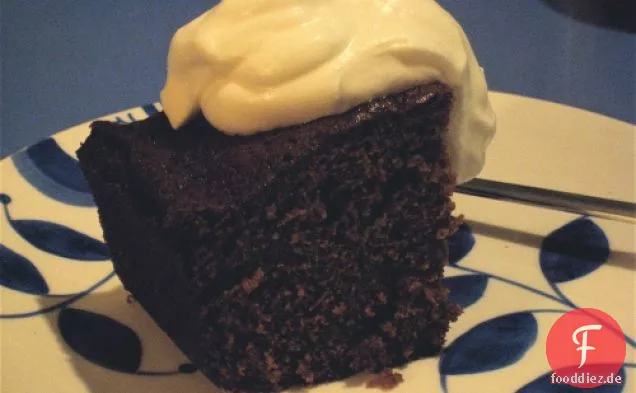 Gingerbread With Burned Caramel Sauce