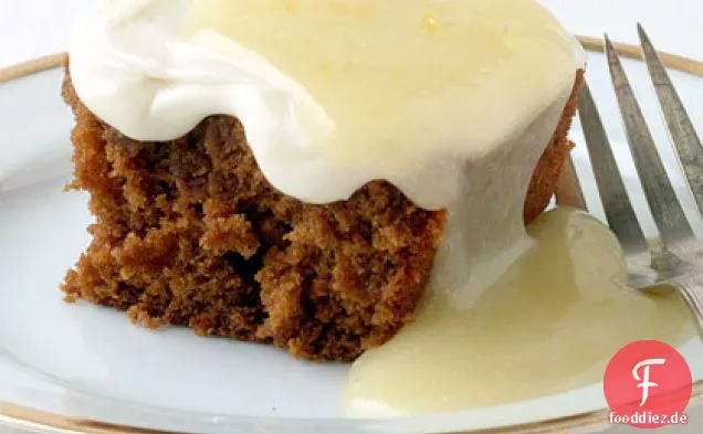 Gingerbread Cake with Cream Cheese Frosting