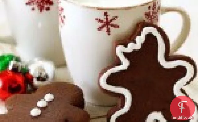Chocolate Gingerbread Cookies