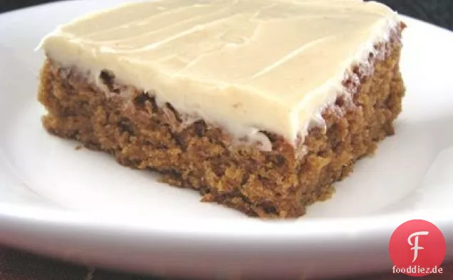 Gingerbread Bars With Cream Cheese Frosting