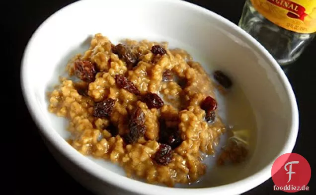 Gingerbread Steel-cut Oats