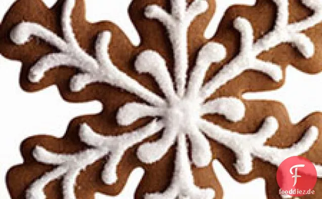 Gingerbread Snowflakes
