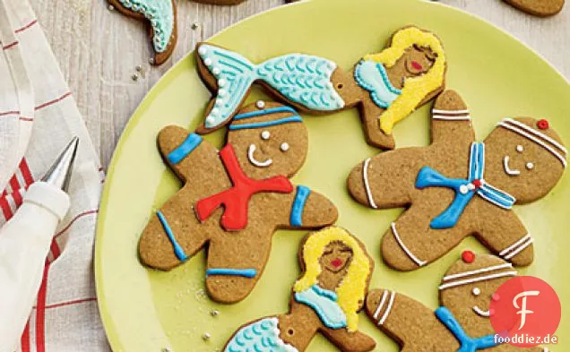 Lebkuchen Matrosen und Meerjungfrauen