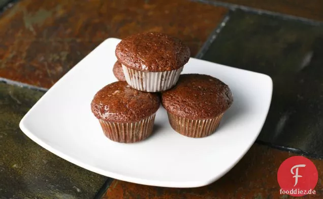 Gingerbread Mini-muffins With Lemon Glaze