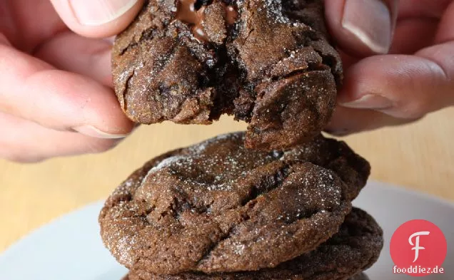 Chewy Chocolate Gingerbread Cookies
