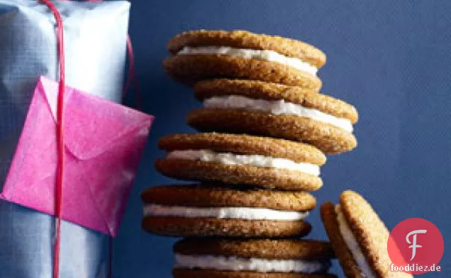 Gingerbread And Lemon Sandwich Cookies