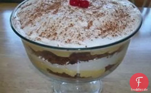 Eggnog Gingerbread Trifle