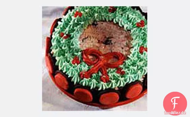 Holiday Wreath Cake