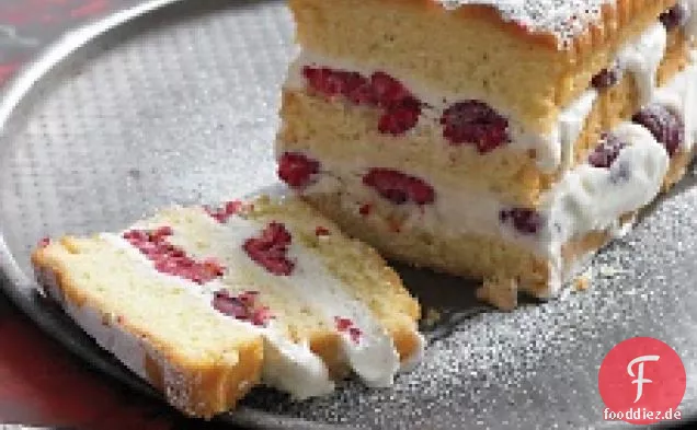 Raspberry Ice Cream Cake