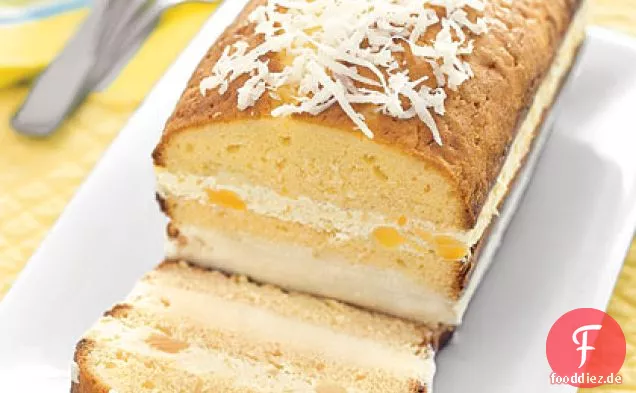 Piña Colada Ice Cream Cake