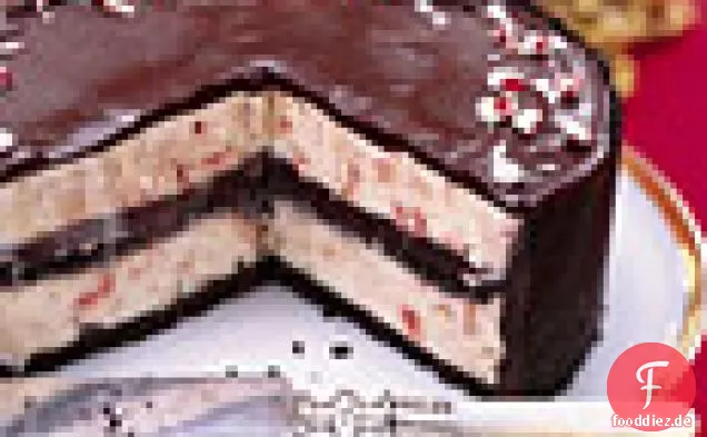 Chocolate-Peppermint Ice Cream Cake