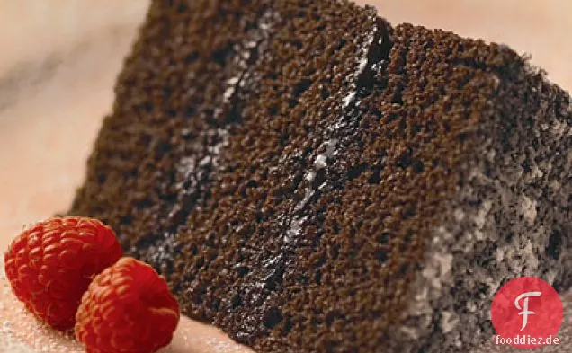 Dark Chocolate and Raspberry Layer Cake