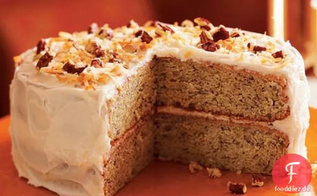Banana Layer Cake with Cream Cheese Frosting