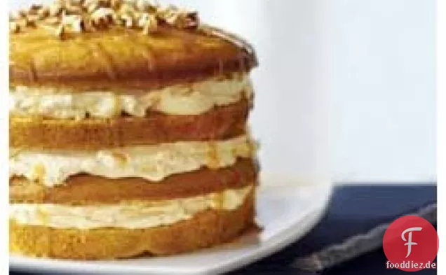 Luscious Four-Layer Pumpkin Cake