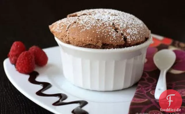 Einfaches Schokoladensoufflé