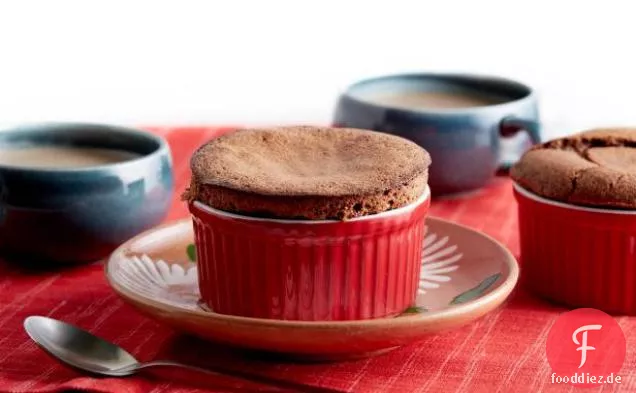 Einfaches mexikanisches Schokoladensouffle