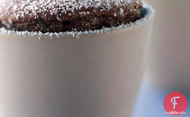 Bittersüße Schokoladensoufflés