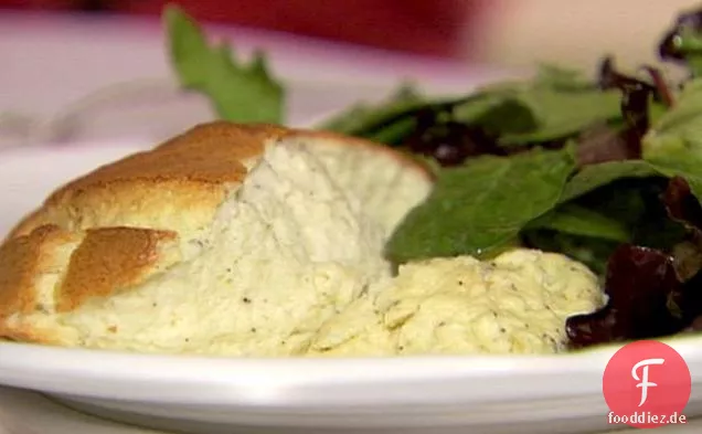 Blauschimmelkäse-Soufflé