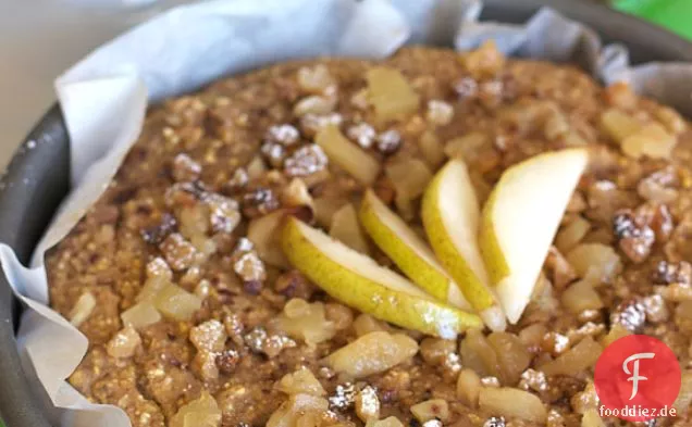 Birnen-Gewürz-Kuchen Mit Walnüssen