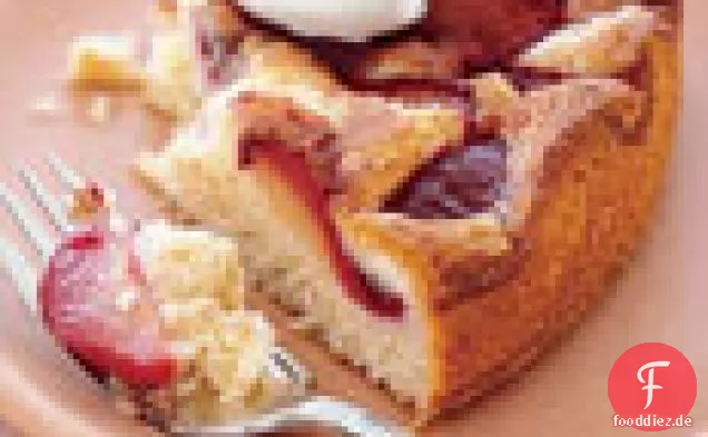 Gewürzter Nektarinenkuchen