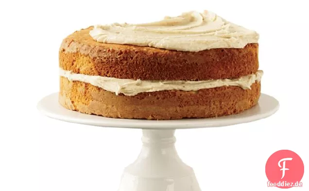 Gewürzkuchen mit Bourbon-Pekannuss-Zuckerguss