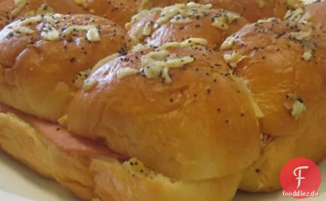 Mini Ham And Cheese Rolls