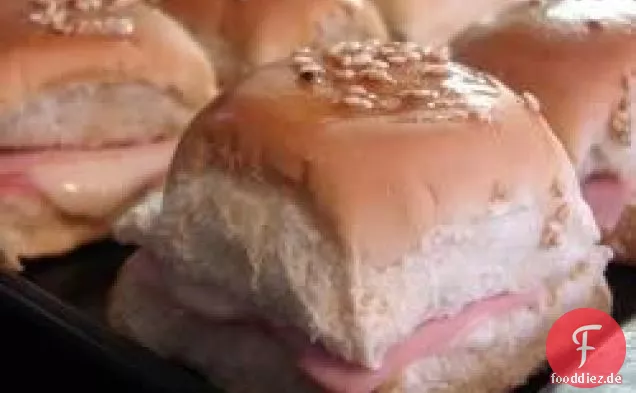 Mini Ham and Cheese Rolls