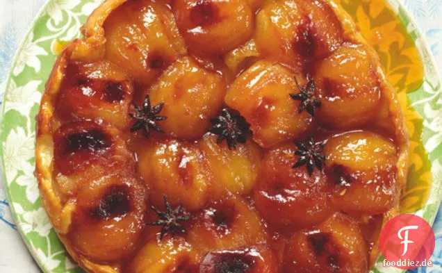 Tarte Tatin With Crème Fraîche Ice Cream