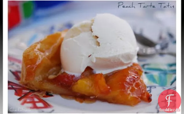 Shortcut Peach Tarte Tatin