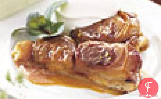 Peach Tarte Tatin