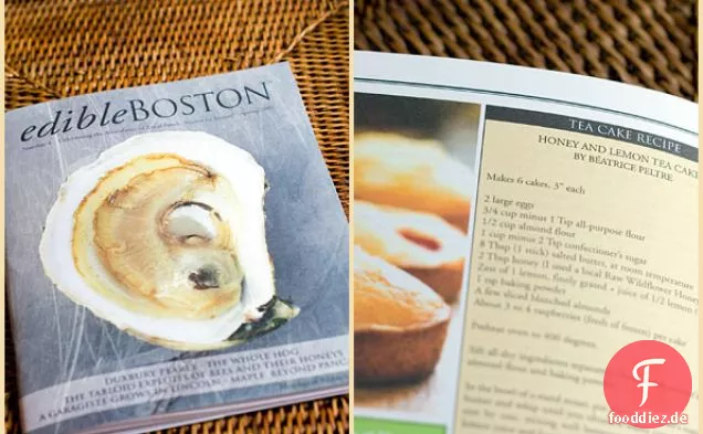 Honey And Lemon Teacakes