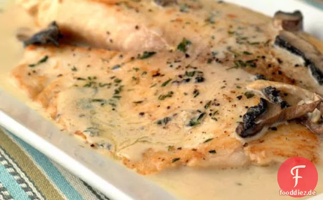 Tilapia in Senfrahmsauce