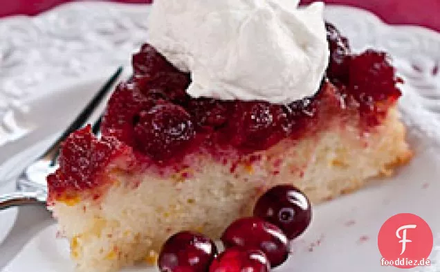 Cranberry Orange Upside Down Cake