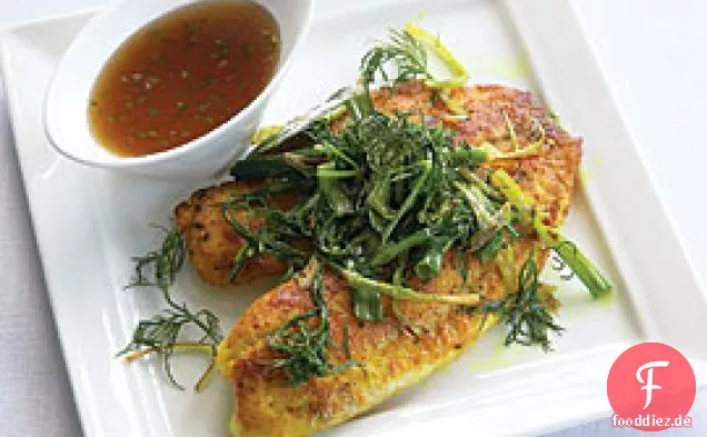 Vietnamesische Tilapia mit Kurkuma & Dill