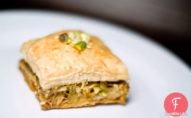 Milchiges Vanille-Baklava