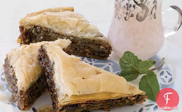 Schokoladen-Haselnuss-Baklava