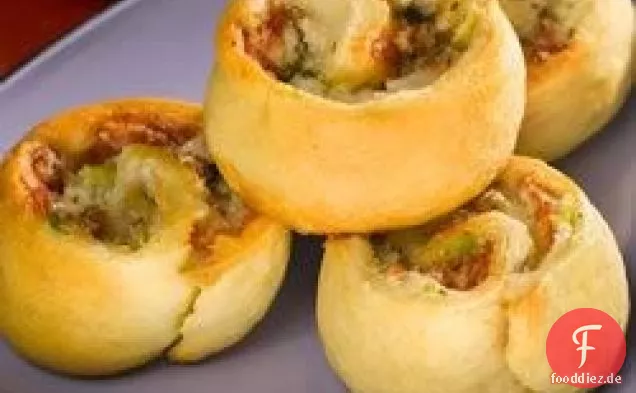 Pinwheel italienische Calzone