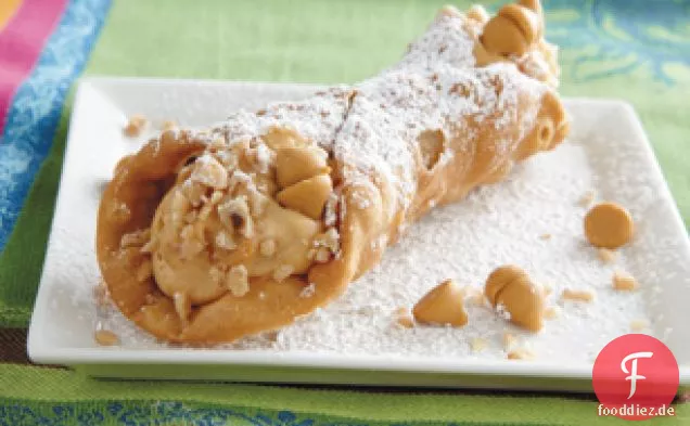 Superschnelle Butterscotch-Cannoli