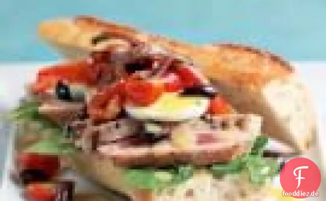 Niçoise-Salat-Sandwiches