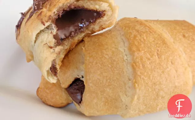 Nutella-Croissants